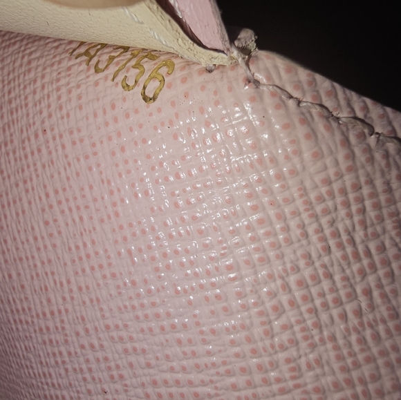 Authentic Louis Vuitton Damier Azur Emilie Wallet in Rose Ballerine π - Picture 10 of 10